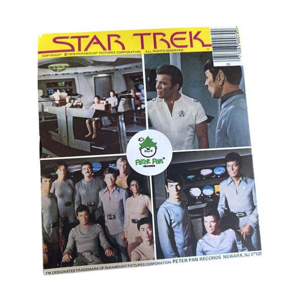 Star Trek Record Set 4 Records The Original Series Peter Pan Records 1979 - Picture 6 of 10